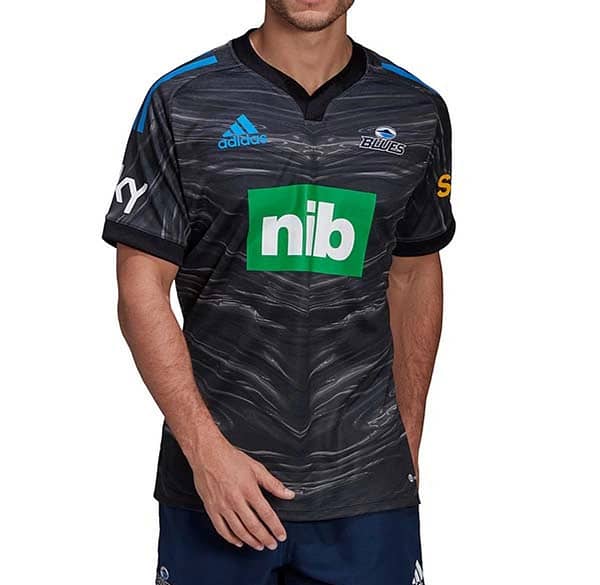 Blues 2022 Men's Super Rugby Training Jersey - Image 2