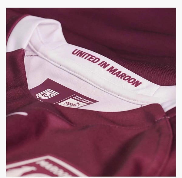 Kids QLD Maroons 2022 Home Rugby Kit - Image 4