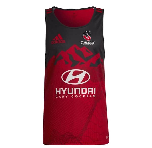 Crusaders 2022 Men's Super Rugby Singlet