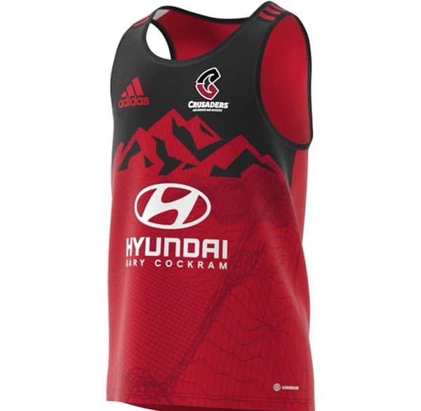 Crusaders 2022 Men's Super Rugby Singlet - Image 3