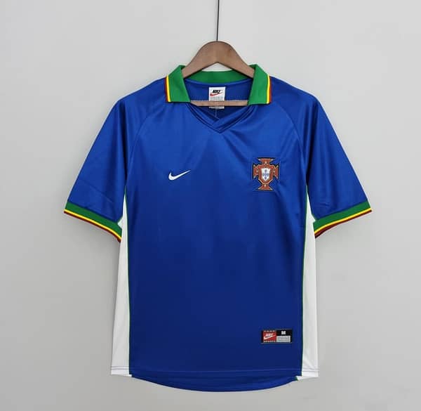Retro 1998 Portugal away Soccer Jersey