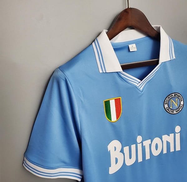 Retro Napoli 86/87 home Soccer Jersey - Image 5