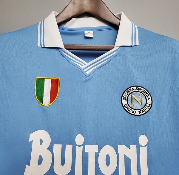 Retro Napoli 86/87 home Soccer Jersey - Image 8