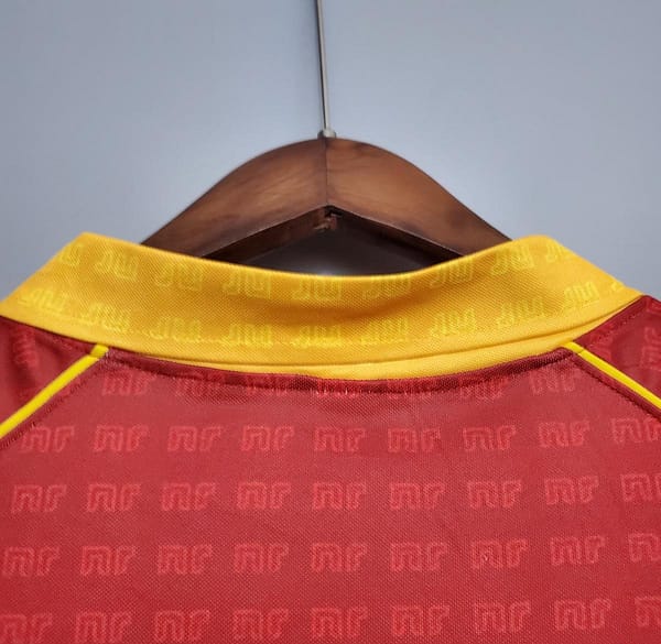 Retro Roma 90/91 home Soccer Jersey - Image 2