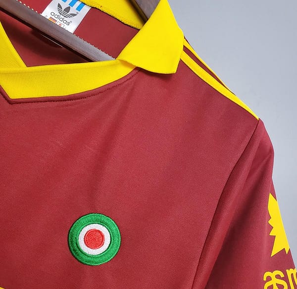Retro Roma 91/92 home Soccer Jersey - Image 7