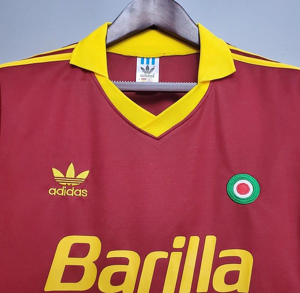 Retro Roma 91/92 home Soccer Jersey - Image 8