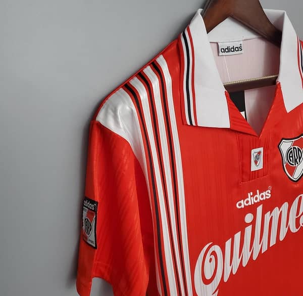 Retro River Plate 95/96 away Soccer Jersey - Image 6