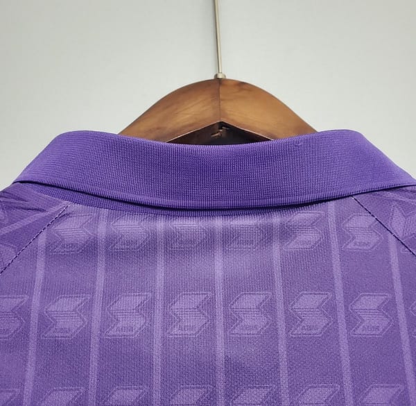 Retro Fiorentina 89/90 home Soccer Jersey - Image 3