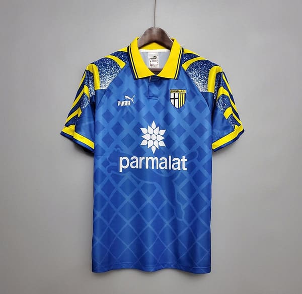 Retro Parma 95/97 Blue Soccer Jersey