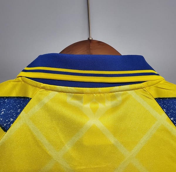 Retro Parma 95/97 Yellow Soccer Jersey - Image 3