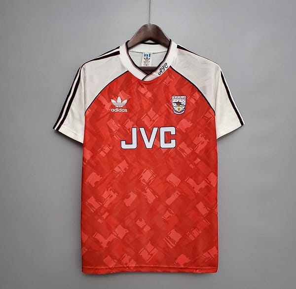 Retro 90/92 Arsenal home Soccer Jersey