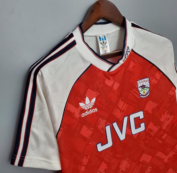 Retro 90/92 Arsenal home Soccer Jersey - Image 3
