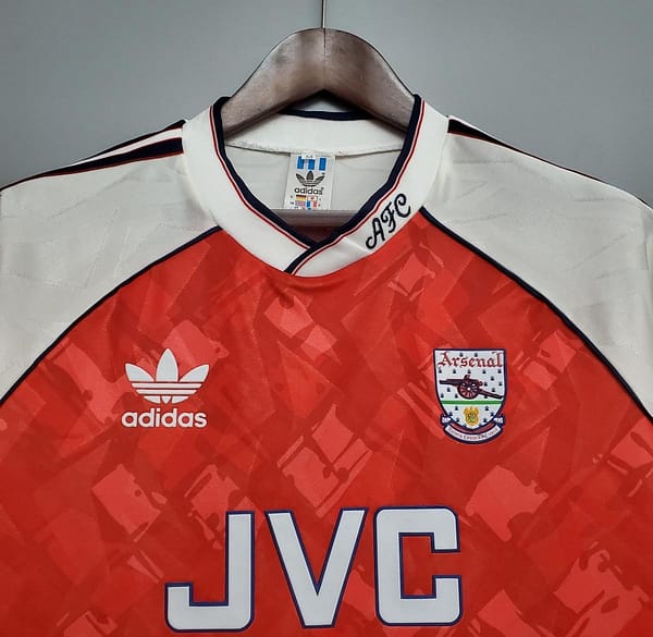 Retro 90/92 Arsenal home Soccer Jersey - Image 6