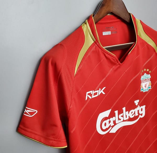 Retro 05/06 Liverpool home Soccer Jersey - Image 3