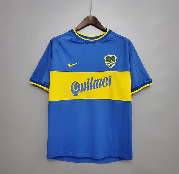 Retro Boca Juniors 99/00 home Soccer Jersey