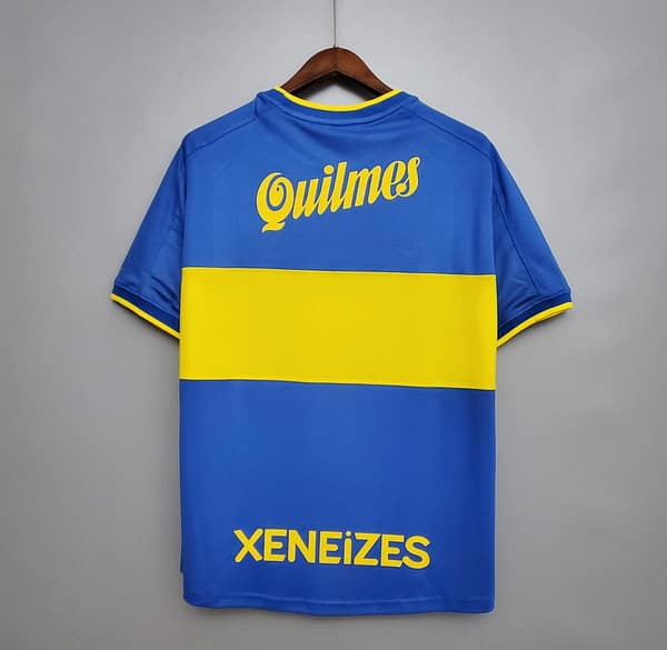 Retro Boca Juniors 99/00 home Soccer Jersey - Image 9