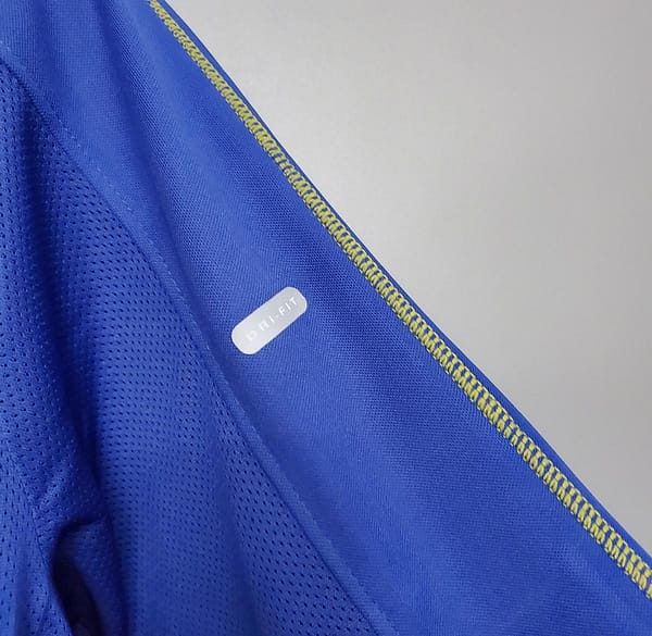 Retro Long Sleeve Boca Juniors 03/04 home Soccer Jersey - Image 4