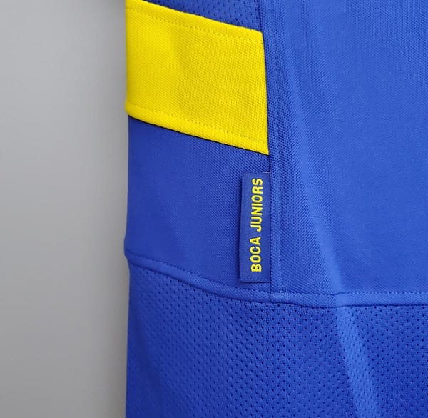 Retro Boca Juniors 03/04 home Soccer Jersey - Image 4