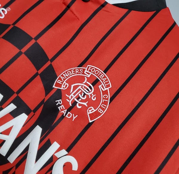 Retro 94-95 Rangers Away Soccer Jersey - Image 6
