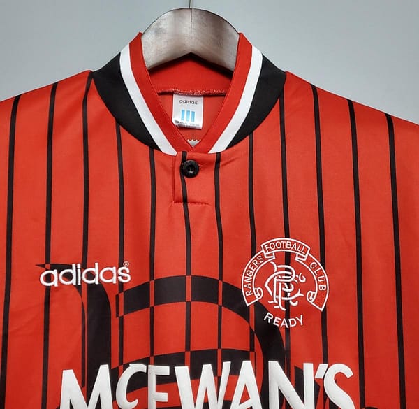 Retro 94-95 Rangers Away Soccer Jersey - Image 7