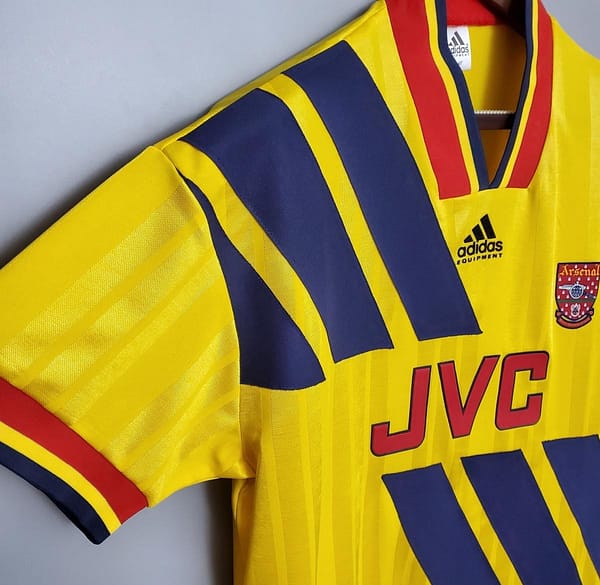 Retro Arsenal 93/94 away Soccer Jersey - Image 3