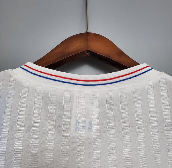 Retro Marseille 1990 home Soccer Jersey - Image 3