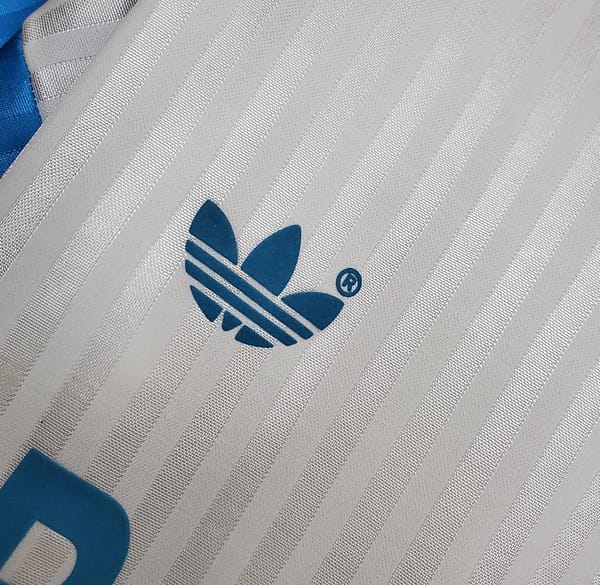 Retro Marseille 1990 home Soccer Jersey - Image 5