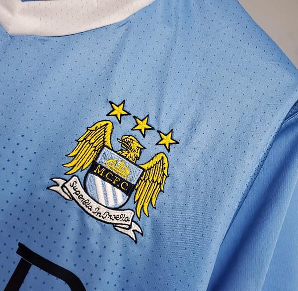 Retro Manchester City 11/12 home Soccer Jersey - Image 8