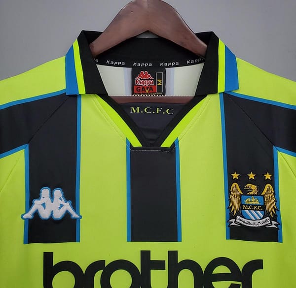 Retro Manchester City 98/99 away Soccer Jersey - Image 8