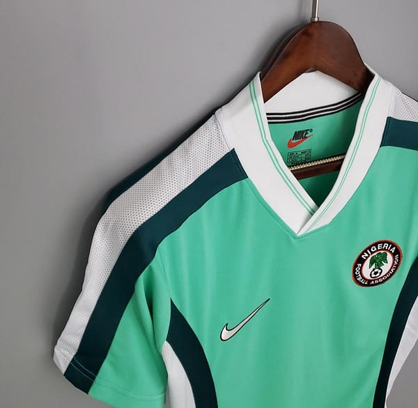 Retro Nigeria 1998 home Soccer Jersey - Image 10