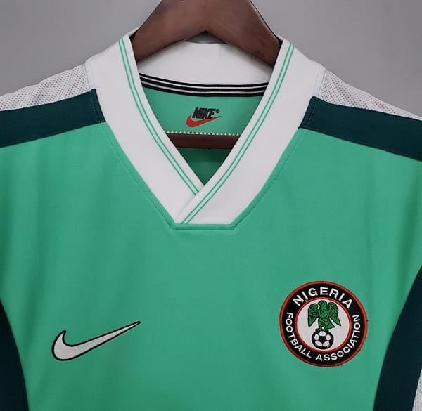 Retro Nigeria 1998 home Soccer Jersey - Image 13