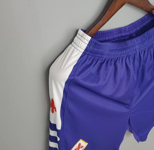 Retro 98/99 Fiorentina Home Shorts - Image 3