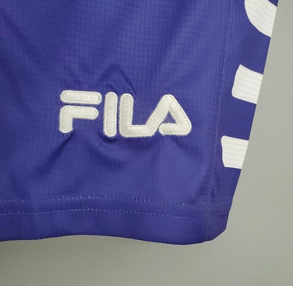 Retro 98/99 Fiorentina Home Shorts - Image 5
