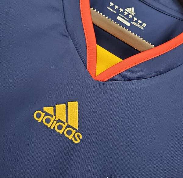 Retro long sleeve Spain 2010 away Soccer Jersey - Image 9