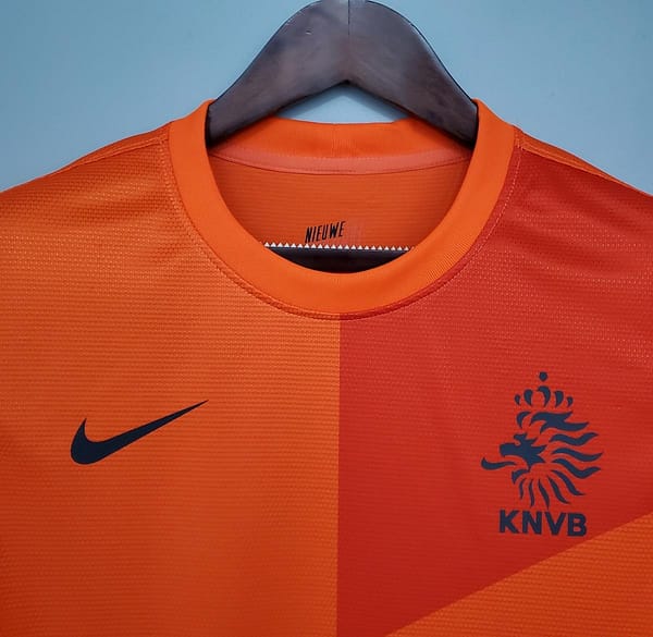 Retro Netherlands 2012 home Soccer Jersey - Image 13