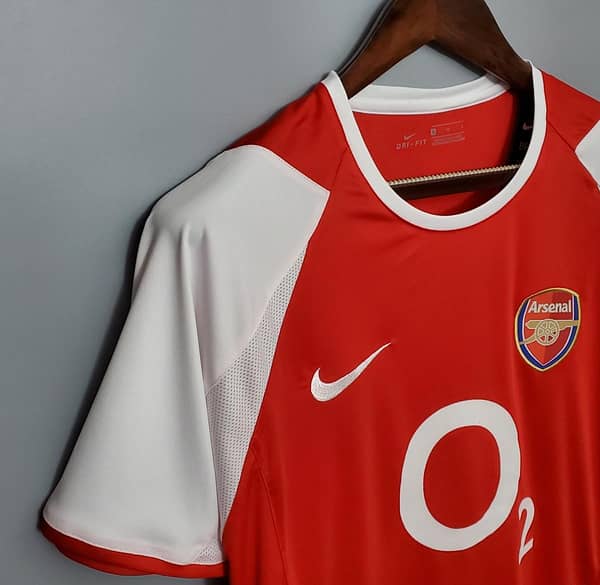 Retro 02/04 Arsenal home Soccer Jersey - Image 6