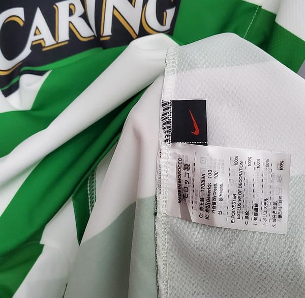 Retro 05/06 Celtic home Soccer Jersey - Image 4
