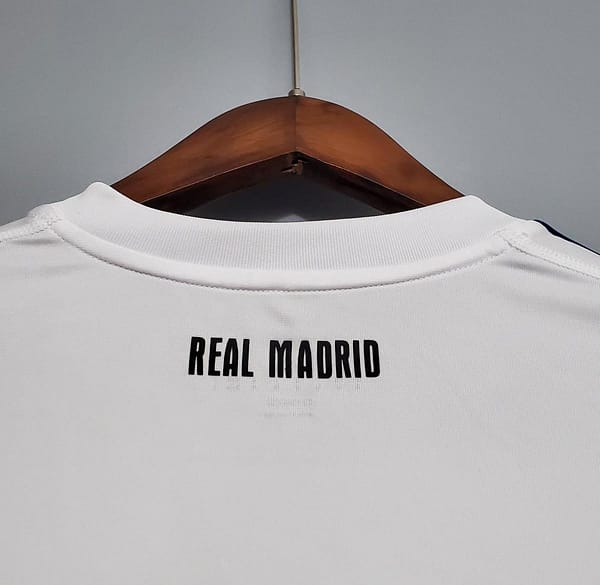 Retro Real Madrid 10/11 Long sleeve home Soccer Jersey - Image 6