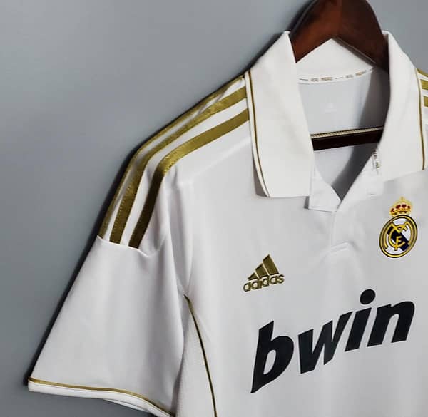 Retro Real Madrid 11/12 home Soccer Jersey - Image 8