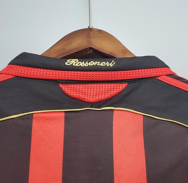 Retro 06/07 AC Milan home Soccer Jersey - Image 3