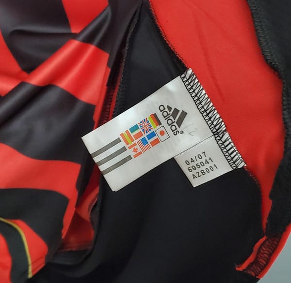 Retro 06/07 AC Milan home Soccer Jersey - Image 4