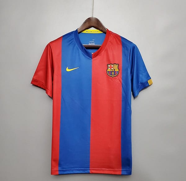 Retro Barcelona 06/07 home Soccer Jersey