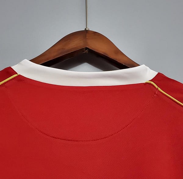 Retro 06/07 Manchester United Long sleeve home Soccer Jersey - Image 11