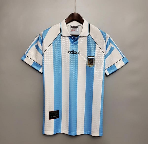 Retro 1996 Argentina Home Jersey
