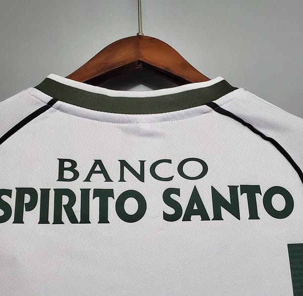Retro Sporting Lisbon 01/03 home Soccer Jersey - Image 10