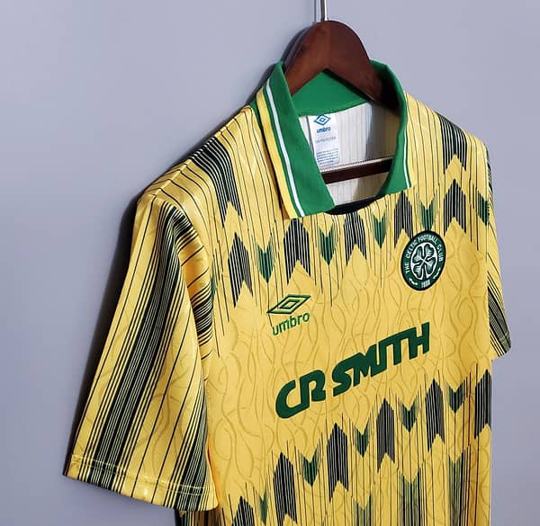 Retro Celtics 91/92 away Soccer Jersey - Image 5