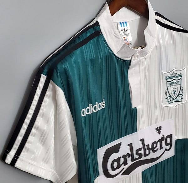 Retro 95/96 Liverpool away Soccer Jersey - Image 4