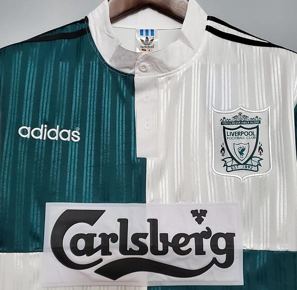 Retro 95/96 Liverpool away Soccer Jersey - Image 9