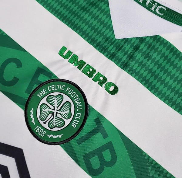 Retro 98/99 Celtic home Soccer Jersey - Image 8