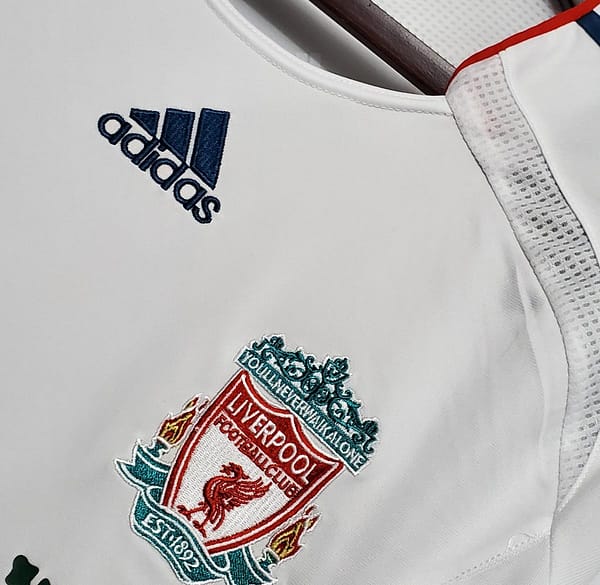 Retro 06/07 Long sleeve Liverpool away Soccer Jersey - Image 5